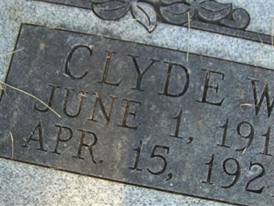 Clyde W. Sharpless on Sysoon