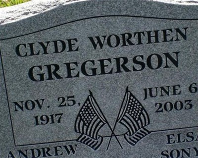 Clyde Worthen Gregerson on Sysoon