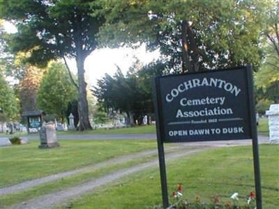 Cochranton Cemetery on Sysoon