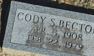 Cody S. Becton on Sysoon