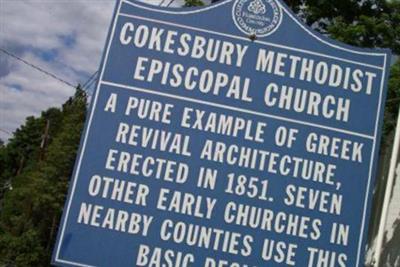 Cokesbury United Methodist Church Cemetery on Sysoon