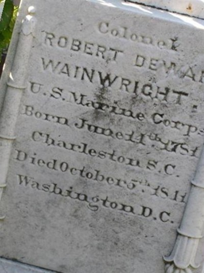 Col Robert Dewar Wainwright on Sysoon