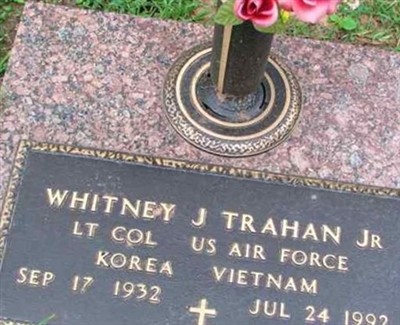 Col Whitney J Trahan, Jr on Sysoon