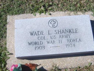 Col William LeVan Shankle on Sysoon
