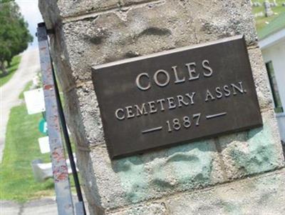 Coles Cemetery on Sysoon