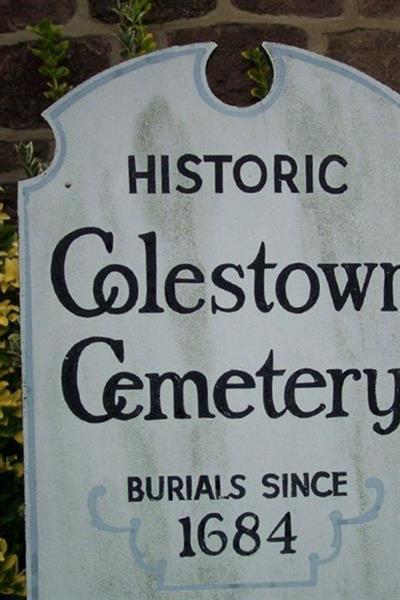 Colestown Cemetery on Sysoon