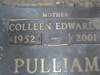 Colleen Eloise Edwards Pulliam on Sysoon