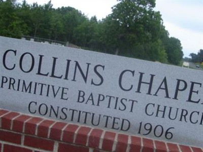 Collins Chapel Primitive Baptist Church Cemetery on Sysoon