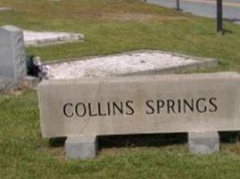 Collins Springs Cemetery on Sysoon