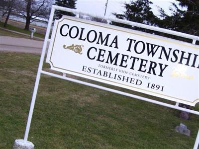 Coloma Township Cemetery on Sysoon