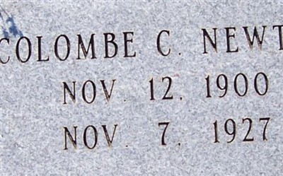 Colombe C Newton on Sysoon