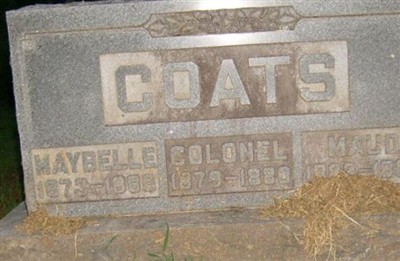 Colonel Coats on Sysoon