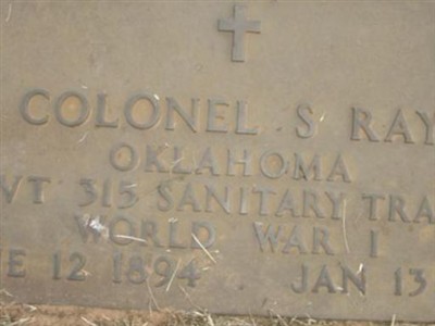 Colonel S. Ray on Sysoon