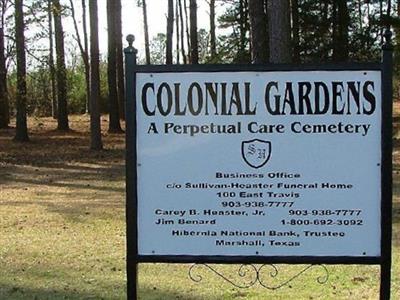 Colonial Gardens on Sysoon
