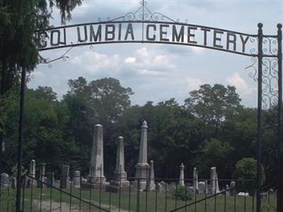 Columbia Cemetery on Sysoon