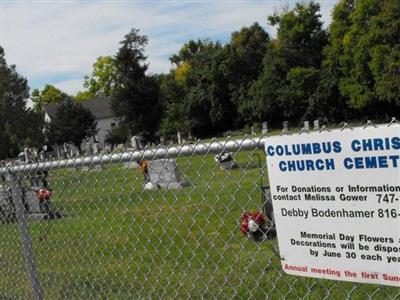 Columbus Christian Church Cemetery on Sysoon