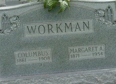 Columbus Workman on Sysoon