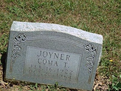 Coma T Joyner on Sysoon