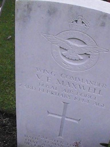 Wing Commander Victor Edwin Maxwell on Sysoon