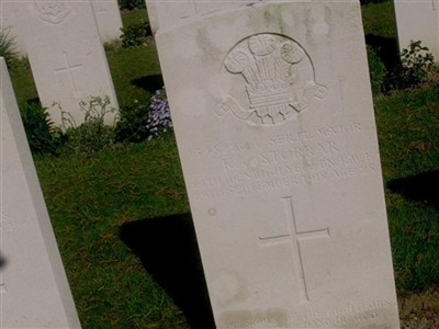 Company Serjeant Major Kenneth Clark Storrar on Sysoon