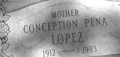 Conception Pena Lopez on Sysoon