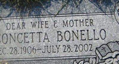 Concetta Bonello on Sysoon