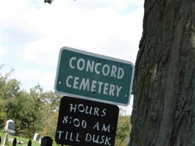 Concord Cemetery on Sysoon