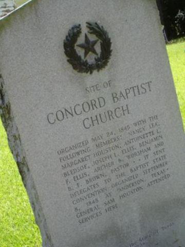 Concord Community Cemetery on Sysoon