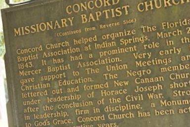 Concord Missionary Baptist Church Cemetery on Sysoon