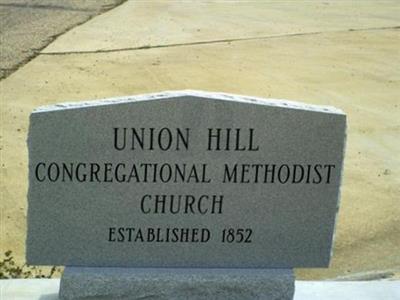 Union Hill Congregational Methodist Church Cemeter on Sysoon
