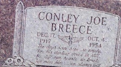 Conley Joe Breece on Sysoon