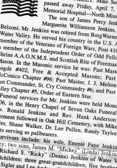 Mike Conner Sennett Sigler Jenkins on Sysoon