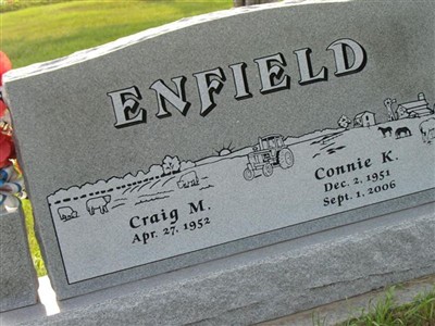 Connie K. Thomas Enfield on Sysoon
