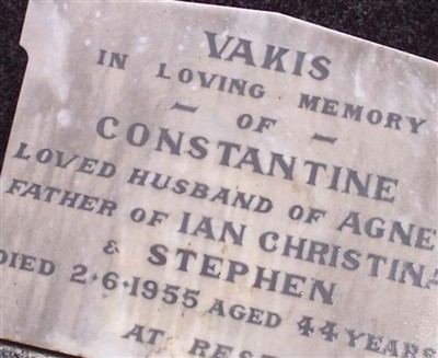 Constantine Vakis on Sysoon