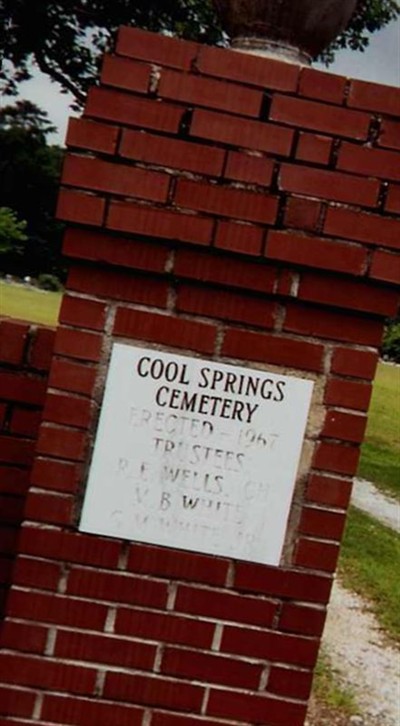 Cool Spring Cemetery on Sysoon