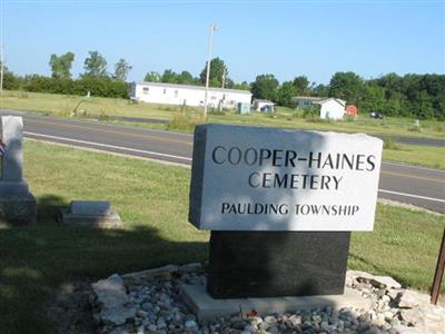 Cooper Haines Cemetery on Sysoon