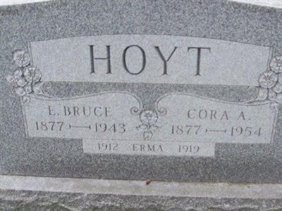 Cora A. Sutliff Hoyt on Sysoon