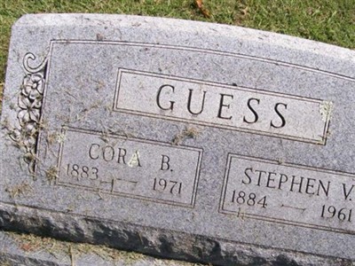 Cora B. Guess on Sysoon