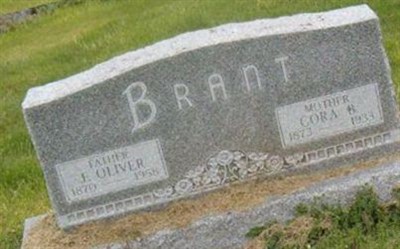 Cora B. Rhoades Brant on Sysoon