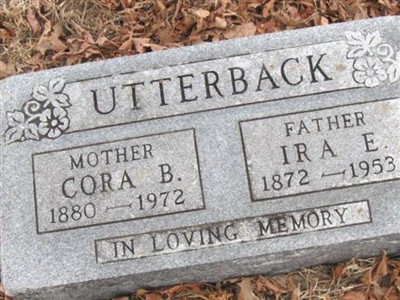 Cora B. Utterback on Sysoon