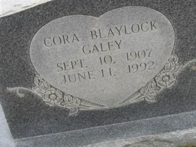 Cora Blaylock Galey on Sysoon