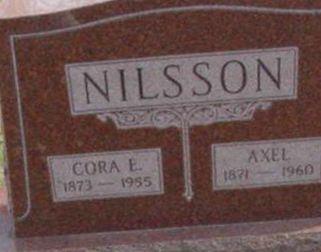 Cora E Nilsson on Sysoon