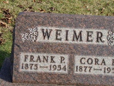 Cora E Ray Weimer on Sysoon