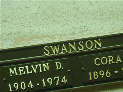 Cora E Swanson on Sysoon