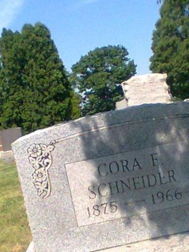 Cora F. Schneider on Sysoon