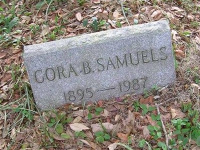 Cora H SAMUELS on Sysoon