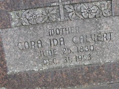 Cora Ida Calvert on Sysoon