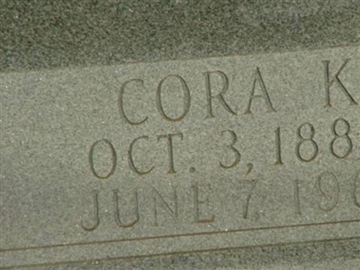 Cora K Sprinkle Daugherty on Sysoon