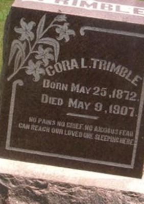 Cora L Trimble on Sysoon