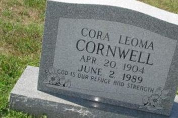 Cora Leoma Cornwell on Sysoon